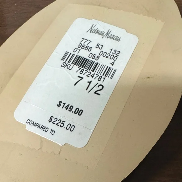 Kate Spade Black Sandals Size 7.5M NWT - Picture 4 of 5